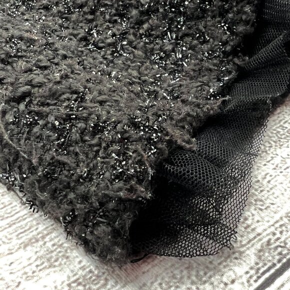 Koala Kids Pleated A-Line Skirt Flared Pull-On Tulle Glitter Red Bows Holiday 3T - Picture 5 of 13